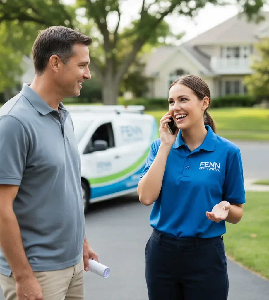 Fenn Pest Control customer support in Rosendale